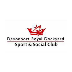 A logo for Devonport Royal Dockyard