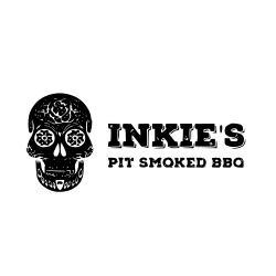 A logo for Inkie's Smokehouse BBQ