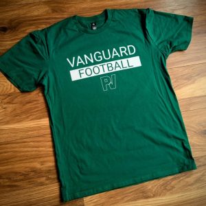 Vanguard Football T-Shirt in green